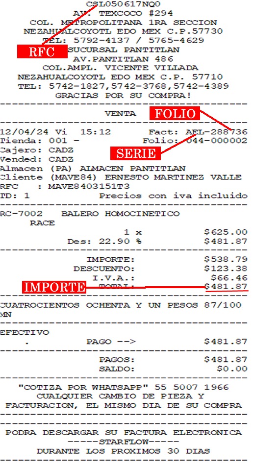 Imagen de ticket